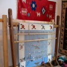 Weaving workshop in Bechet
